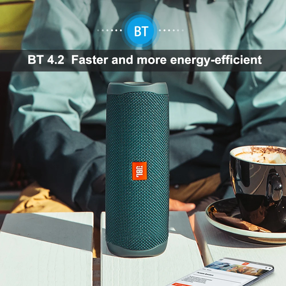 JBL Flip 5 портативный Bluetooth динамик мини водонепроницаемый беспроводной стерео сопряжение музыки usb зарядка для дома на открытом воздухе путешествия Вечерние