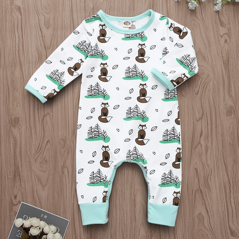 

Cukoe Baby Romper Boys Girls 0-24 Months Onesies Summer Cotton Kids Clothes Cartoon Sleeveless Jumpsuit Outfits