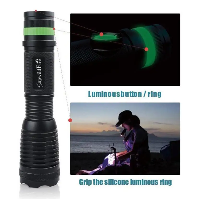 G700 Flashlight 5000lm BRIGHT X800 Tactical LED Military Design 5 mode