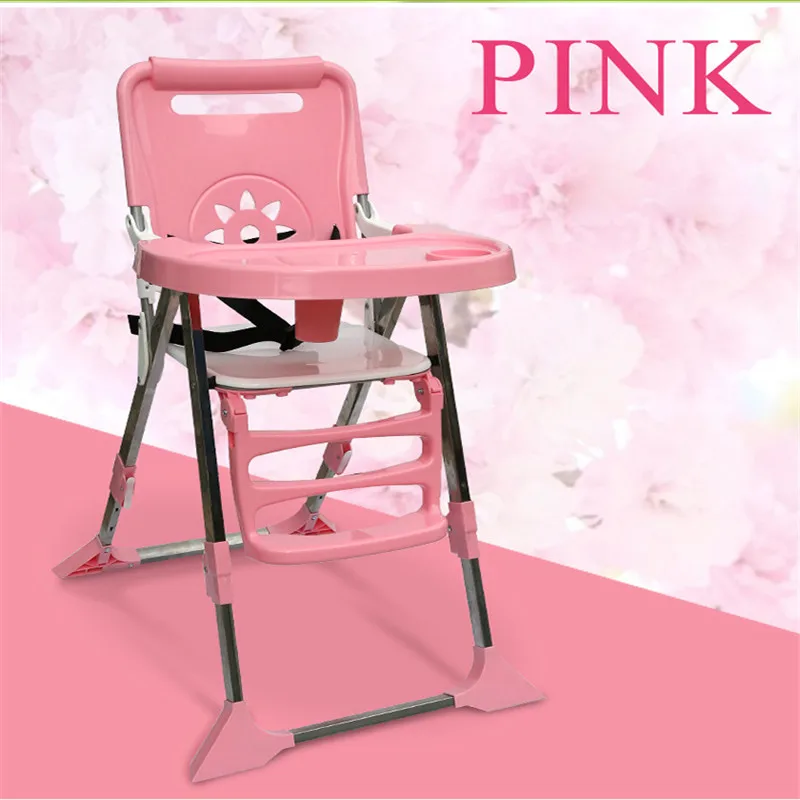 Baby Chairs Kids Dining Table Seats Baby High Chairs Multifunctional Portable Folding Babies Eatting Dinner Chair