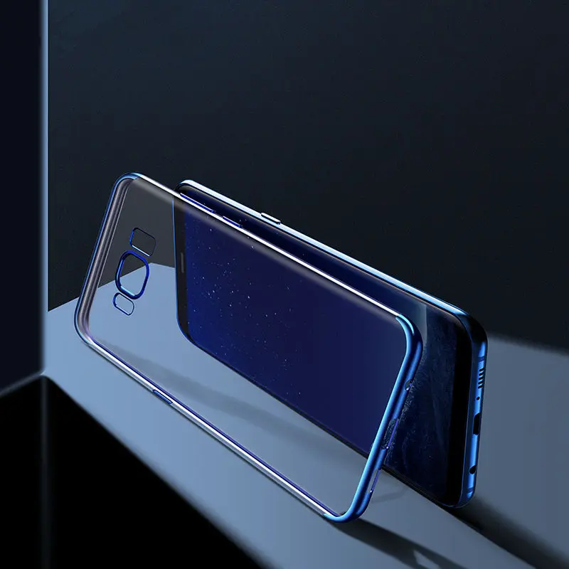 Cafele-Luxury-Clear-Phone-Case-for-Samsung-Galaxy-S9-Plus-Plating-TPU-Soft-Phone-Cover-for