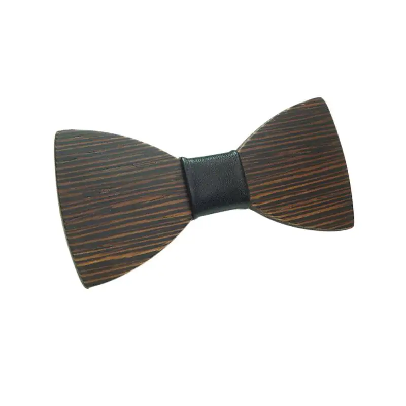 Модный деревянный галстук-бабочка для мальчиков, детские галстуки-бабочка, деревянный галстук, детская деревянная бабочка - Цвет: A9