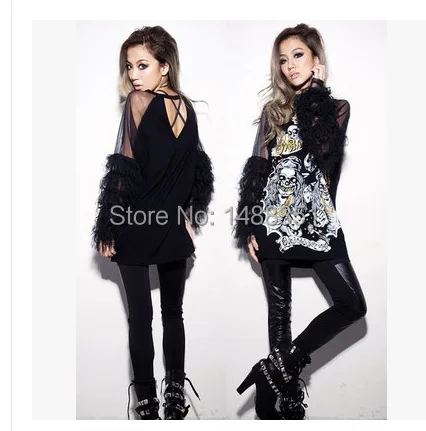 Vestidos De Fiesta Dresses Hot Natural Organza Sale! New Fashion Women Winter Dress Temperament Splicing Backing Long-sleeved | Женская