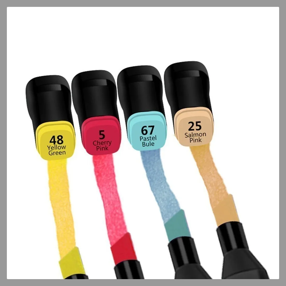 

Sale Durable Three generations double-headed alcohol oily set 30 40 color marker NEW