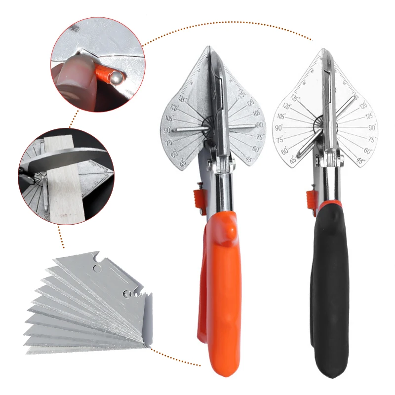 

U-shaped Edge Card Strip Angle Pliers Scissors Wire Slot Cutter Buckle Strip Multi-function Right Angle Scissors Hand Tools 1Pcs