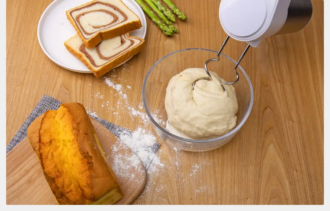 Xiaomi YOULG яйцо Beater 6 контроль скорости яйцо мука, молоко напиток Электрический блендер используется на кухне приготовления выпечки инструменты умный дом