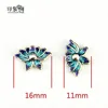 5/10pcs/LOT Plant Flower Lotus shaped Zinc Alloy Metal Enamel beads For DIY Jewelry Making Bracelets 860 ► Photo 2/4