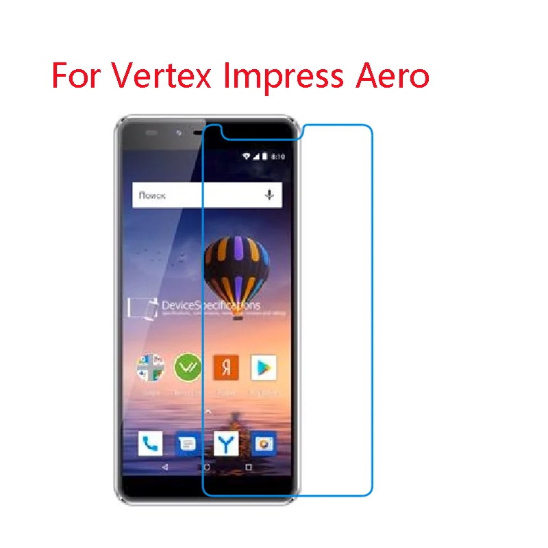 3-Pack) 9H гибкий стеклянный протектор экрана для vertex Impress Aero, лес, Фортуна, фанк, игра, гений, Глория, Groove, In Touch, индиго - Цвет: For Impress Aero