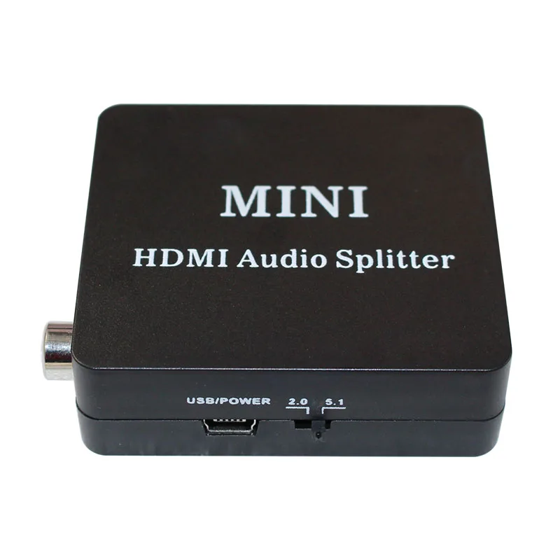 HDMI-совместимый аудиоразветвитель с коаксиальным выходом Spdif для наушников