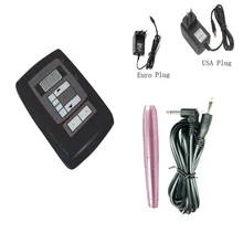 Lec Screen Dermograph Swiss Motor Rose Golden Silver Permanent Makeup Eyebrow Lips Tattoo Machine Easu Click Agulhs Rotary Kit
