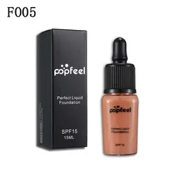 Popfeel SPF 15 Жидкая Основа для макияжа лица покрытия темных кругов пор ance увлажняющий Корректоры для лица Макияж Праймеры телесного цвета