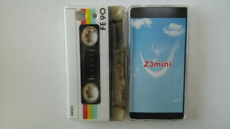 Sony Xpeira Z3 Mini Retro Fashion TPU Case (2)