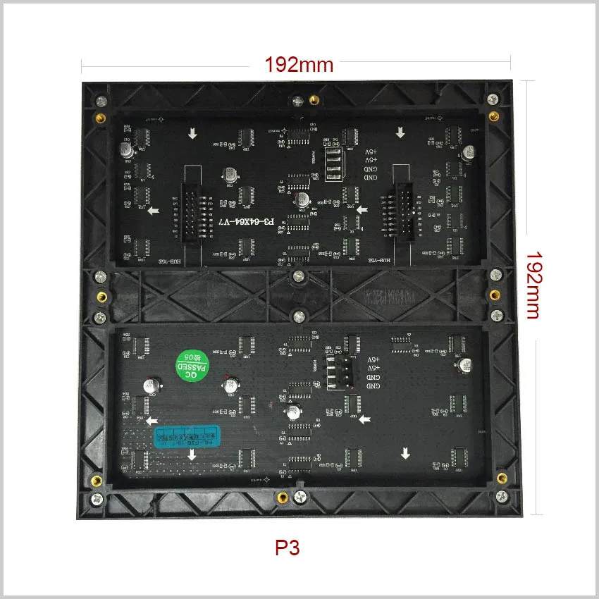 192*192 мм Модуль SMD3535 P6 полный Цвет открытый светодиодный Экран дисплея пикселей 32*32 1/8 S цветная (RGB) Водонепроницаемый для светодиодный видео