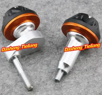 

For Kawasaki Ninja ZX6R 2007 2008 Motorcycle Frame Sliders Crash Pads Protector 07 08, ORANGE Color, Spare Parts Supplies