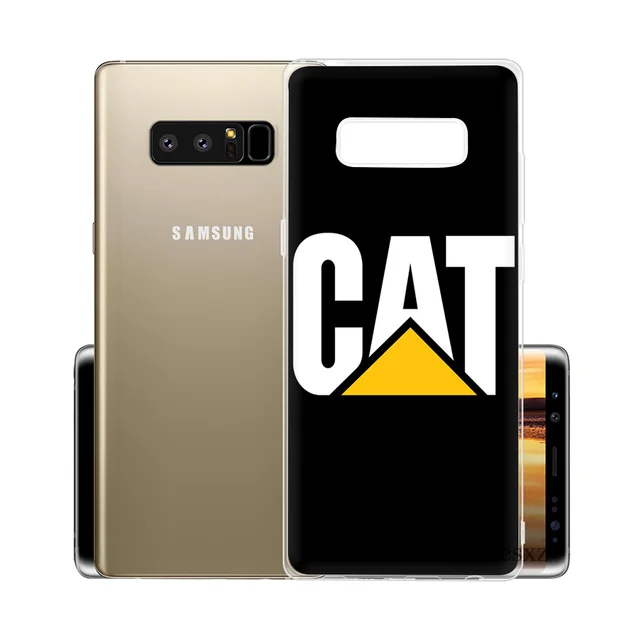 Phone Case Caterpillar Logo Cute For Samsung Galaxy S7 Edge S8 S9