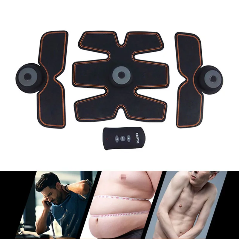 Smart EMS Stimulation Body Slimming Beauty Machine Abdominal Muscle Exerciser Training Device Body Massager Training Tools 30