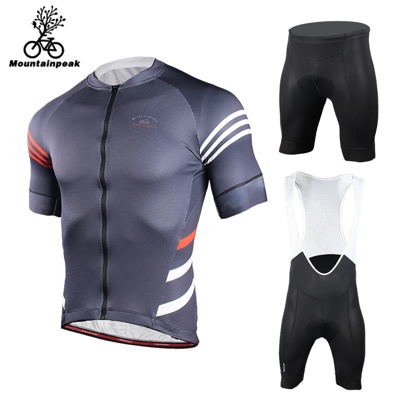 

Mountainpeak 2018 Summer Short Sleeved Suit Male Bicycle Suit Jacket Female Riding Pants Shorts Sunscreen Cycling Clothing