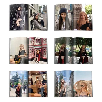 

BLACKPINK LOMO Card Photo Album Small Cards Photocard Fans Collection Photos Book Stationery Set