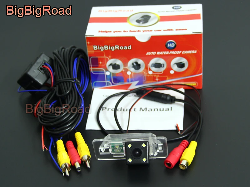 BigBigRoad Car Rear View Reverse Parking CCD Camera Waterproof For BMW E46 E39 X3 X5 E53 E70 X6 E60 E62 E90 E91 E92 E53 E71 (6)