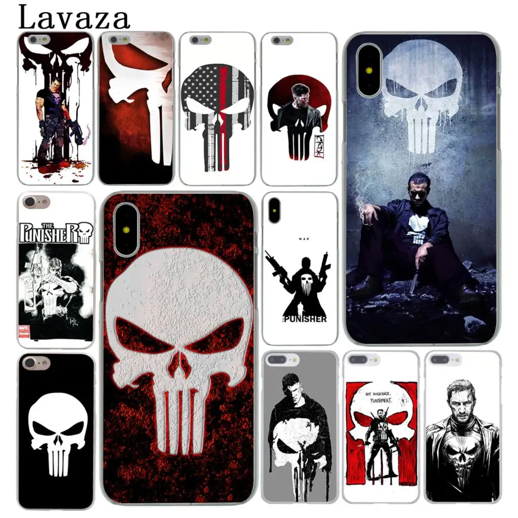 

The Punisher Thomas Jane Hard White Cover Case for iPhone 7 7 Plus 6 6S Plus 5 5S SE 4 4S