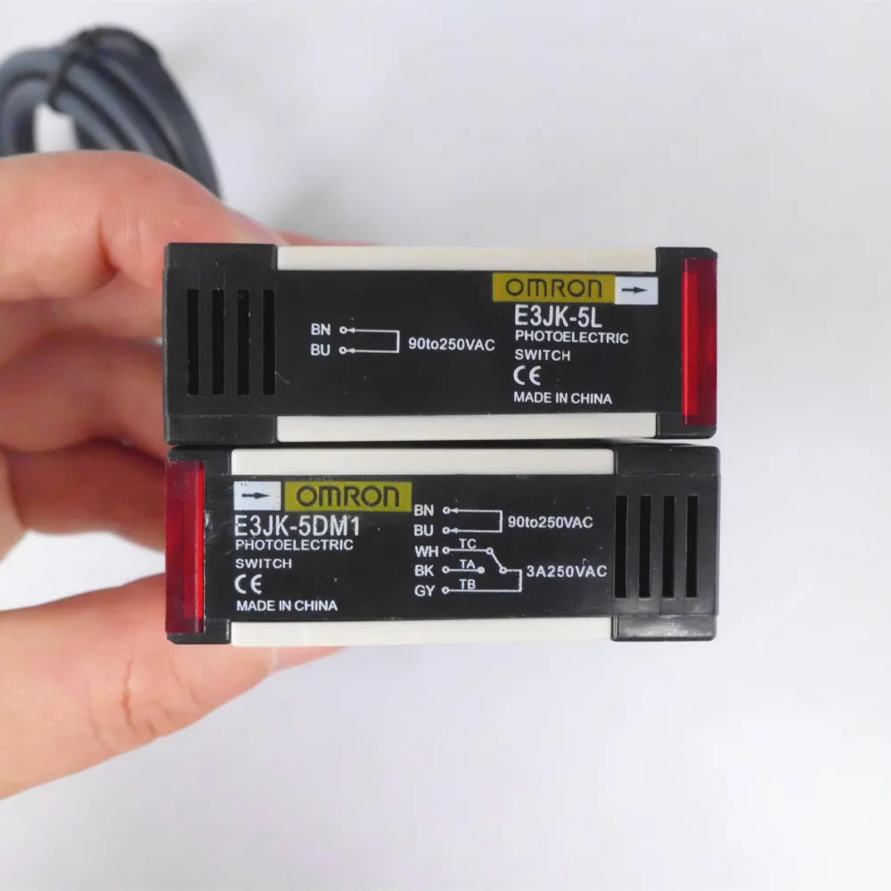 Aliexpress.com : Buy E3JK 5DM1 E3JK 5L 90 250VAC Omron Beam ...