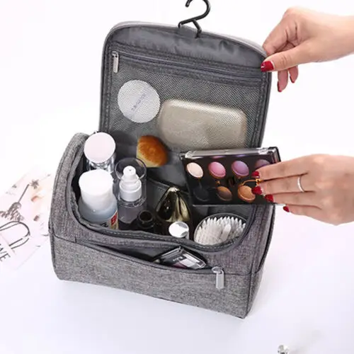 UK Женская дорожная косметичка, сумочка для макияжа, чехол для туалетных принадлежностей, органайзер для хранения