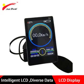 

Intelligent Ebike LCD Display Full Color 24/36/48V LCD Display For Electric Bicycle bike Parts control E-bike Electric Scooter