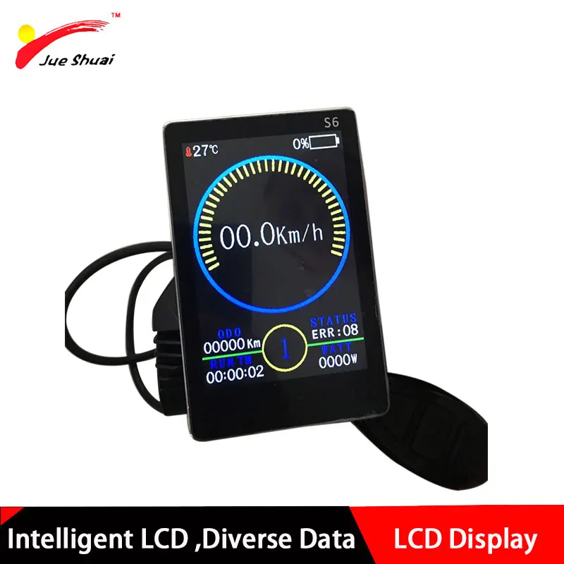 Intelligent Ebike LCD Display Full Color 24 36 48V LCD Display For font b Electric b