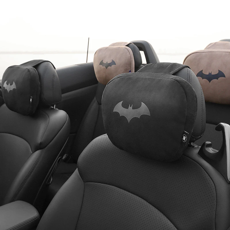 marvel cartoon maybach car headrest pillow for the neck pillows batman for chairs in the car seat pillow soft auto accessories