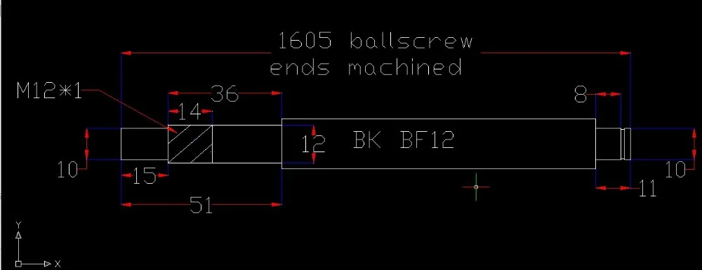 HANPOSE HGR15 линейные направляющие+ шариковый винт Опора BK/BF12+ 1 мяч SFU1605 Любая длина для cnc сцепления в аварийной ситуации