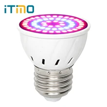 iTimo E27 LED Growth Lamp For Indoor Or Desktop Plants 36Leds 54Leds 72Leds Greenhouse Plant Grow Light AC 220V Full Spectrum