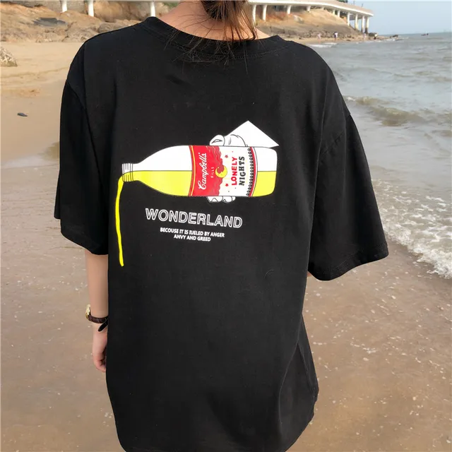 Buy Women T Shirt Summer Korean Style Clothing Ulzzang