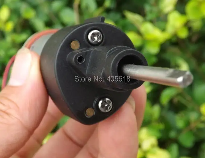 

5PCS DC carbon brush Motor 390 MOTOR long axis gear motor deceleration motor 1500RPM 12V for DIY blender