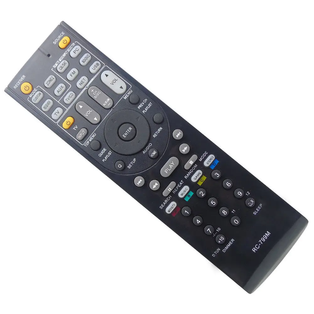 

Remote Control Suitable For Onkyo TX-NR708 TX-NR1008 HT-R640 HT-SR508 TX-SA578 AV Receiver System