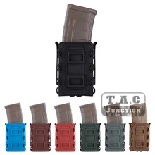 Тактический чехол 7,62 мм 5,56 мм страйкбол Скорпион мягкая оболочка подсумок для журналов пистолет крепежный элемент для магазина Перевозчик пластиковая кобура подходит MOLLE