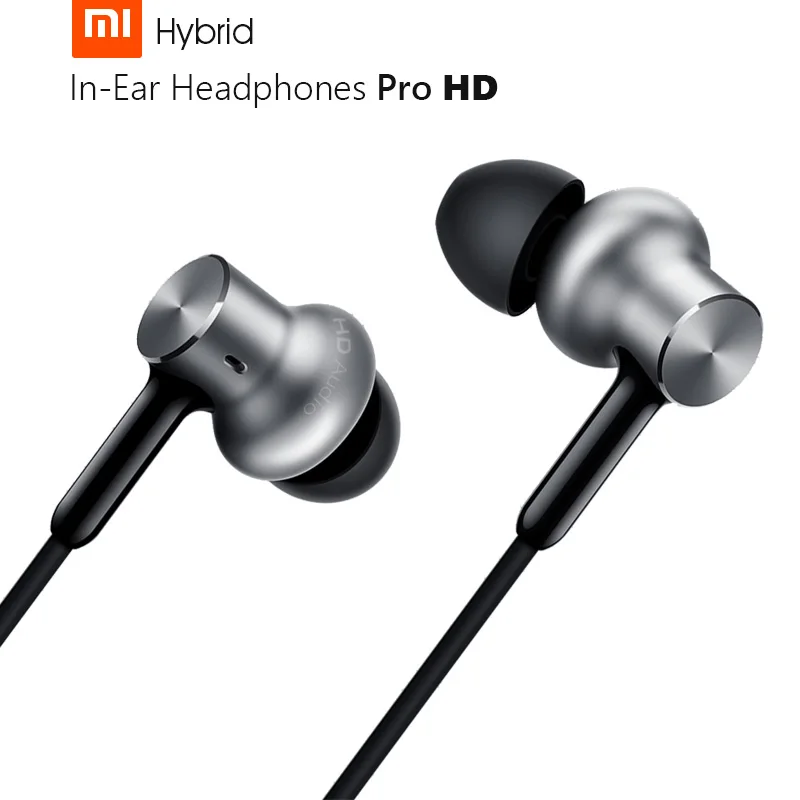 Новейший Xiao mi Hybrid Pro 2/Hybrid Pro HD наушники двойной/тройной драйвер Dyna mi c сбалансированная арматура mi In-Ear mi c
