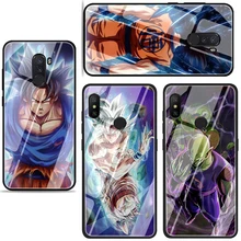 Dragon Ball Xiaomi Tempered Glass Phone Cases