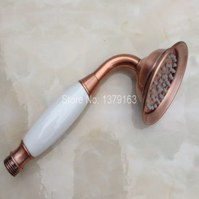 Vintage Red Copper Antique Br Telephone Shape Hand Spray Handheld Vintage Red Copper Antique Br Telephone Shape Hand Spray Handheld Shower Head Bathroom Accessory