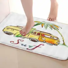 Автомобильные стильные коврики для улицы, забавные Противоскользящие коврики для ванной, дверные коврики, дверные коврики под входную дверь