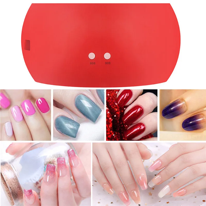 

24W nail lamp UVLED LED Nail Gel Curing Lamp Light Polish Dryer Nail Art Professional Manicure equipment 2019 women gift