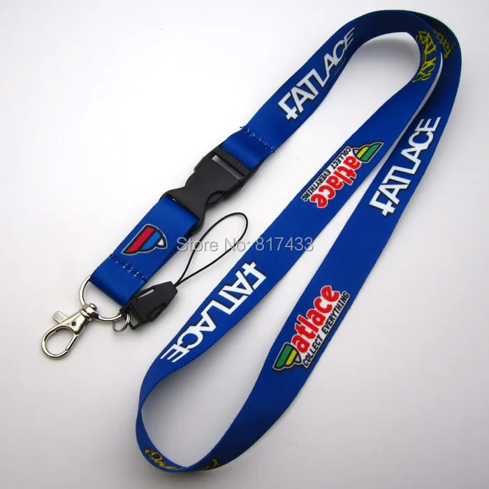 10 шт. JDM Stance hellaflush fatlace ILL illest Lanyard телефон шейный ремешок брелок 3 цвета - Название цвета: fatlace blue