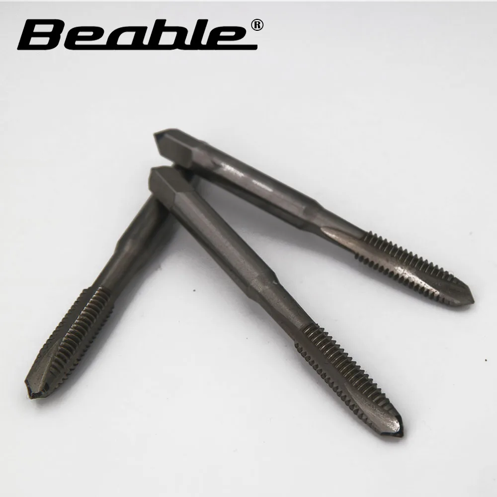 Beable tools Tip tap M5*0.8 machine tap steel thread spiral screw