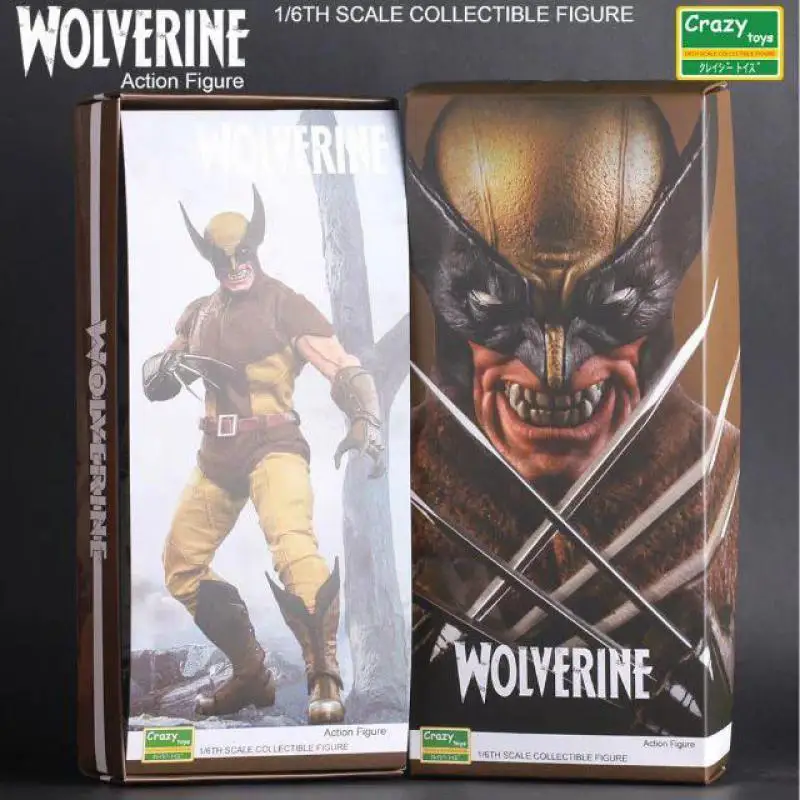 

Crazy Toys X-men Wolverine Action Figure 1/6 Scale Collectible Toys 7" 30cm