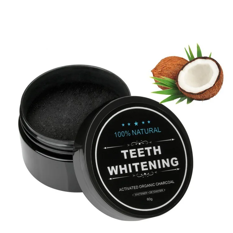 

Hottest Black Teeth Powder Natural Tooth Whitening Cleaning Packing Premium Toothpaste Coconut Shell Activated Carbon