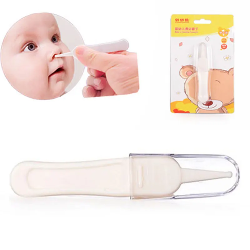 Детские пластиковые пинцеты для ушей, носа, пупка, пинцет, щипцы Talheres Infantil Mamadeira, зажимы Pinza Chupetes, безопасный уход за новорожденными
