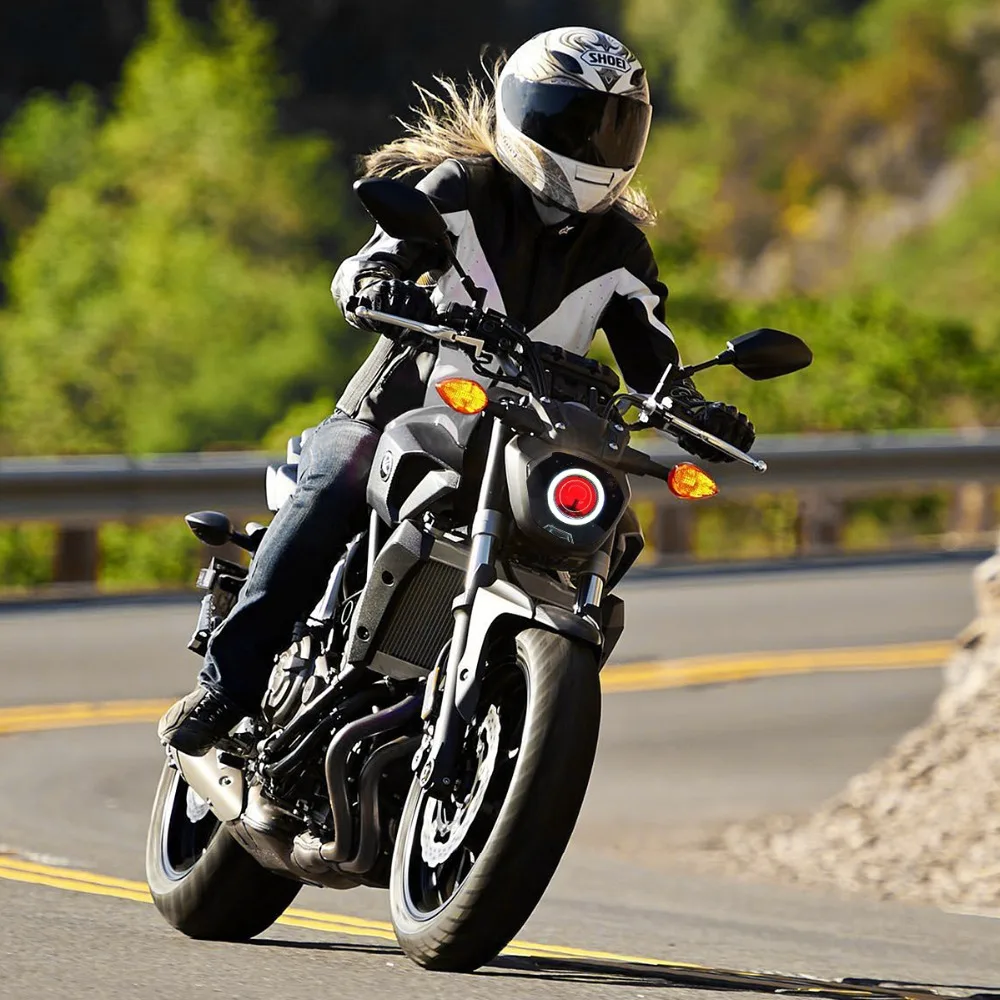 KT светодиодный фар для Yamaha FZ07 MT07