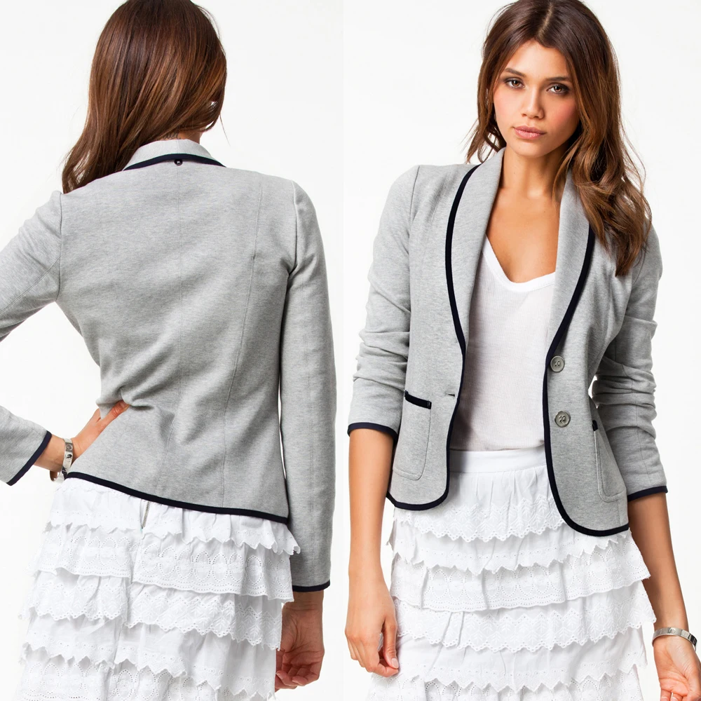 short blazer outfits