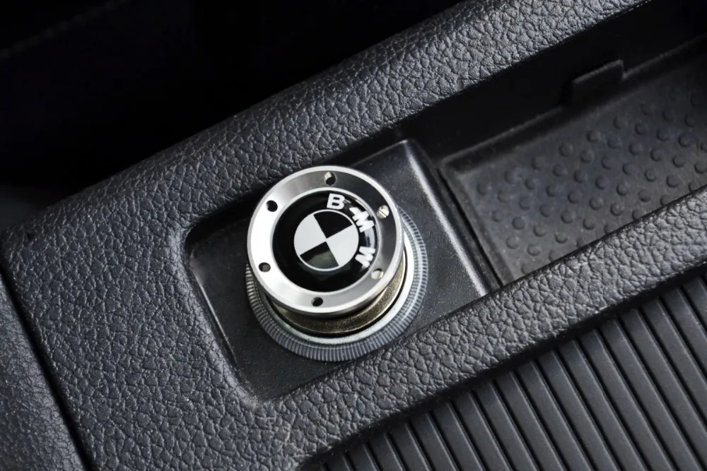 Silver Aluminum Light Car Cigarette Lighter For Bmw F30 E90 E46 118 120 320 325 328 335 F10 F18