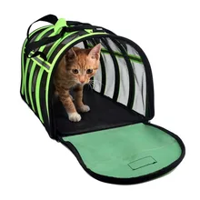 Gomaomi мягкий двусторонний собак Pet Carrier авиакомпании одобрил путешествия несущей предназначен для кошек, Котята щенков Складная полосы собака носит