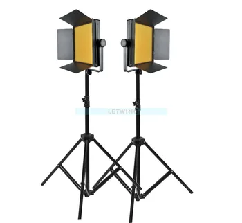 

Godox White Version 2000 2X 1000 LED Photo Studio Video Continuous Light Kit For Photography Camera Camcorder DV